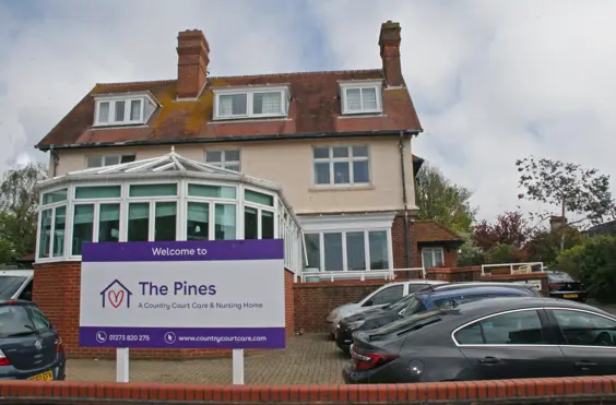 The Pines Nursing Home - outside view of care home